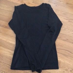 Black long sleeve lululemon swiftly tech